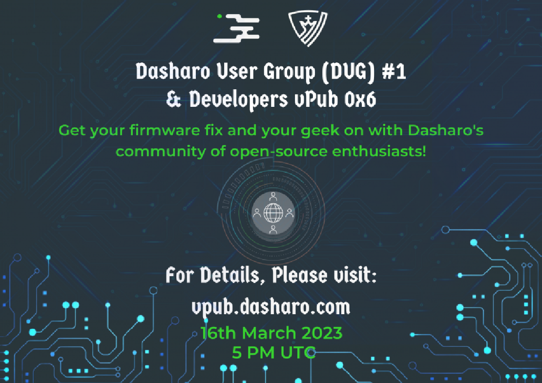 Dasharo User Group 1 **& Developers vPub 0x6**