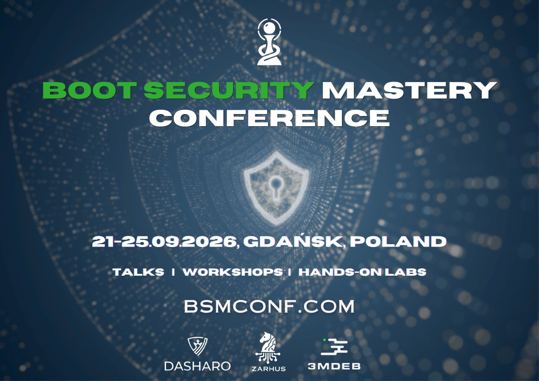 Boot Security **Mastery Conference**